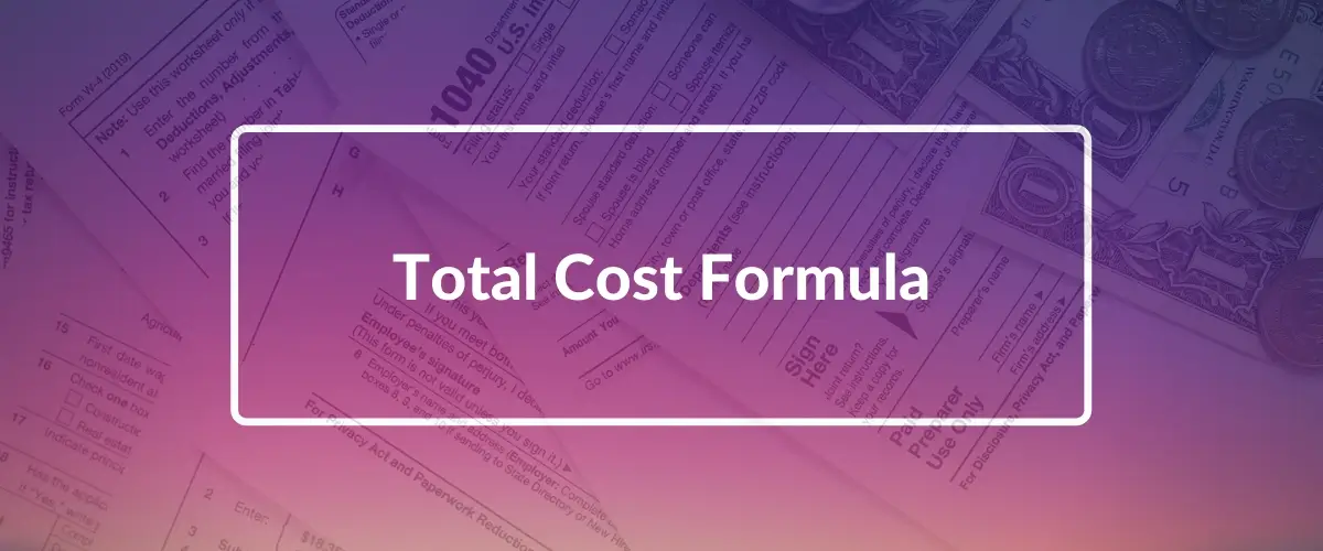 Total Cost Formula